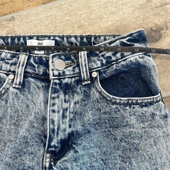 BP. Womens Acid Wash High Rise Straight Leg Jeans Size 24 - Picture 7 of 10